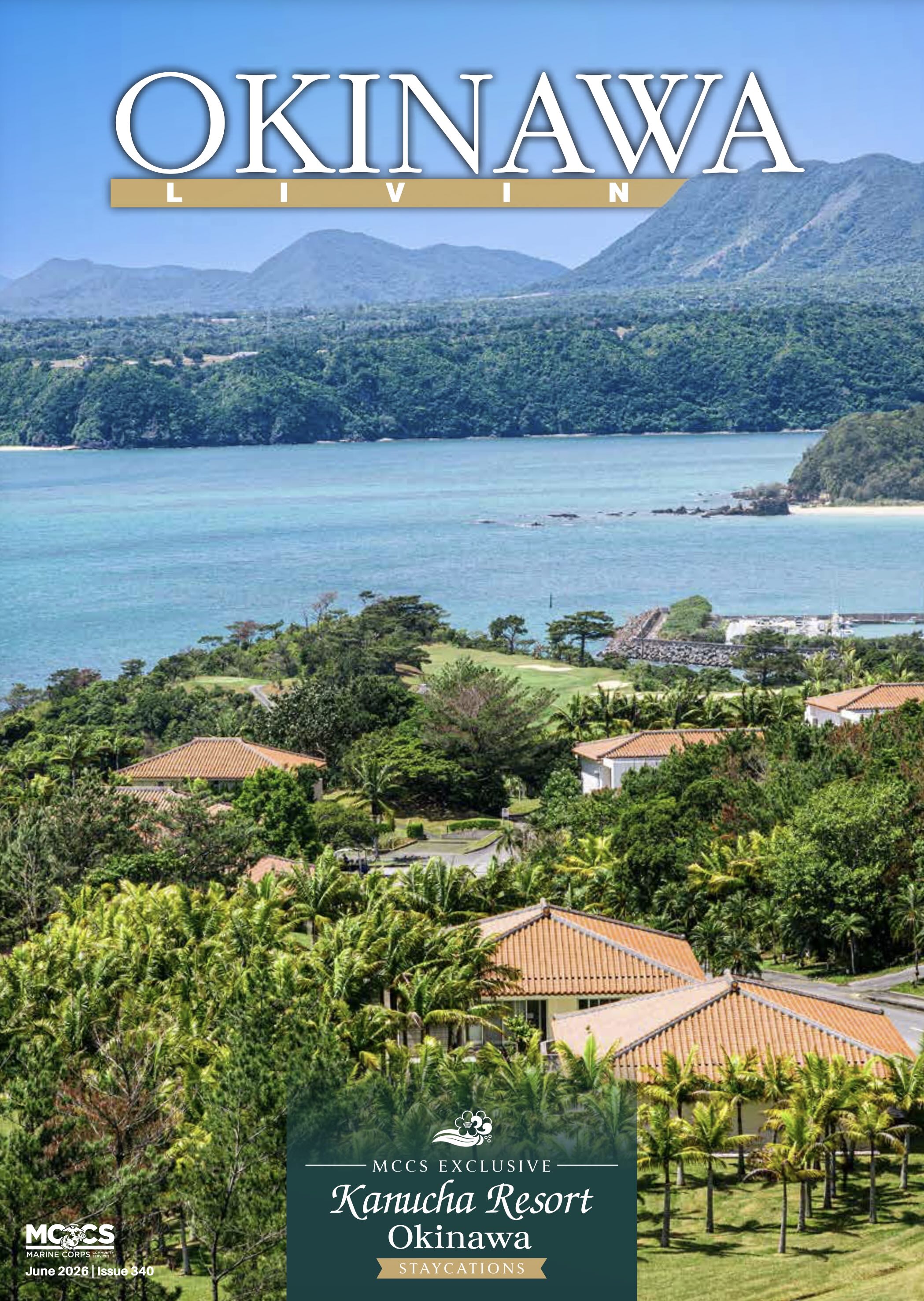 Okinawa Living Magazine June 2026 cover