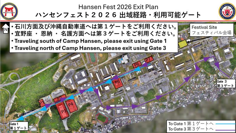 Hansen Fest Traffic Map