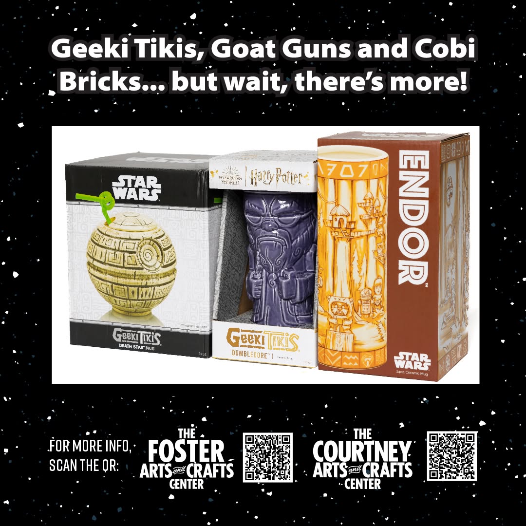 Geeki Tikis and Cobi Bricks