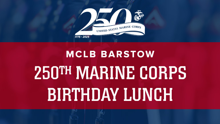 250th Marine Corps Birthday Lunch