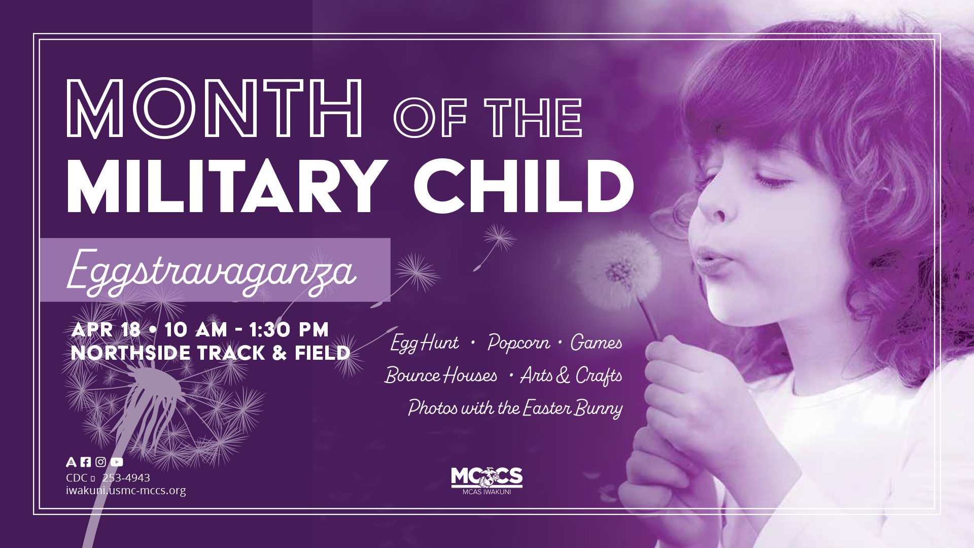 Month of the Military Child Eggstravaganza