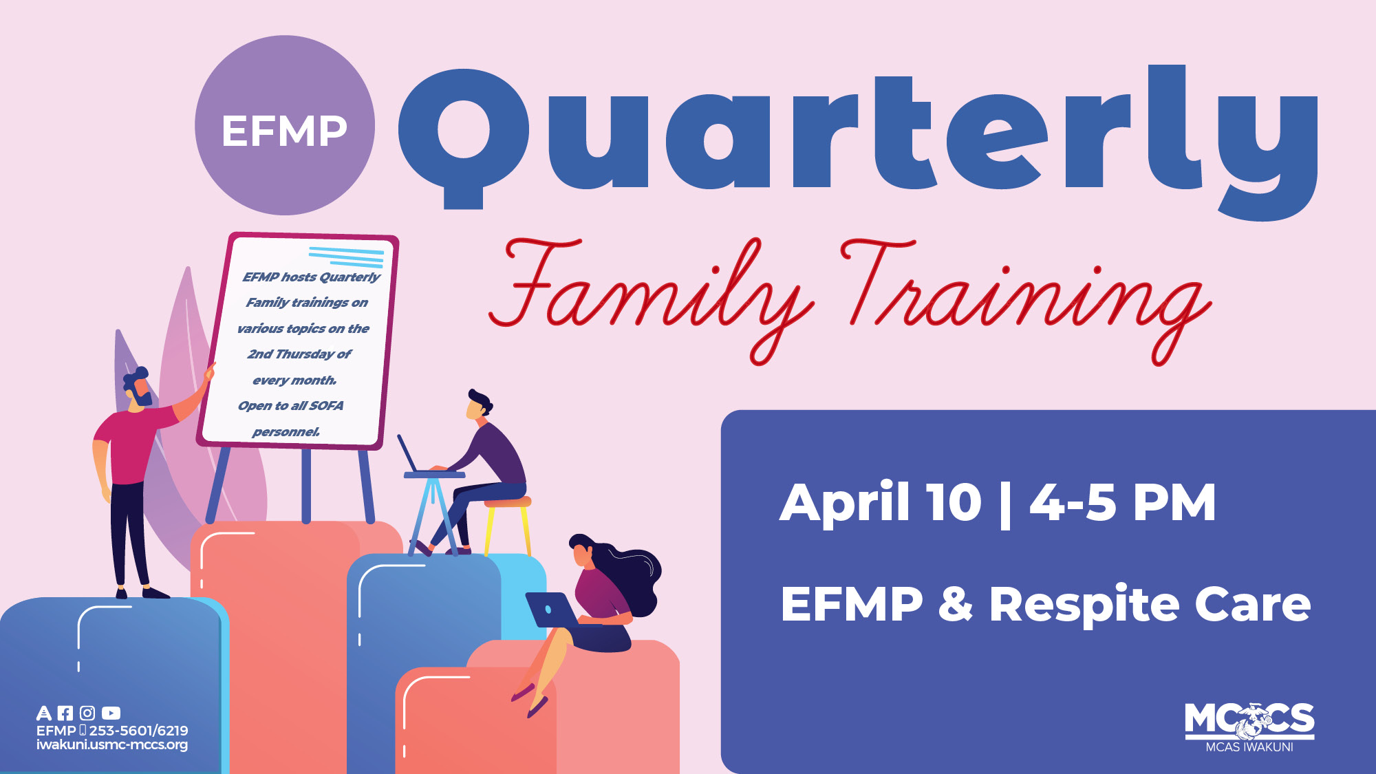Quarterly Family Training - Intro to EFMP & Respite Care