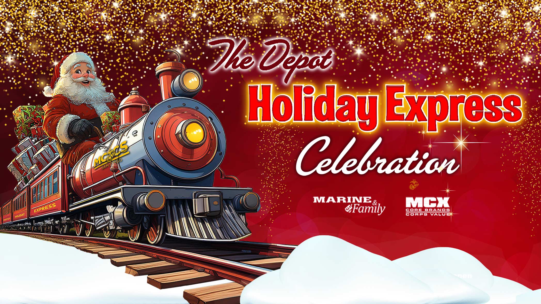Depot Holiday Express Celebration on December 6
