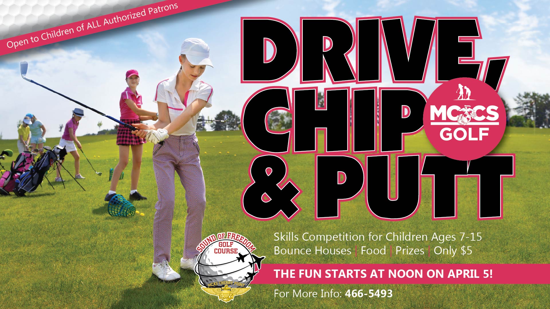 Drive, Chip & Putt