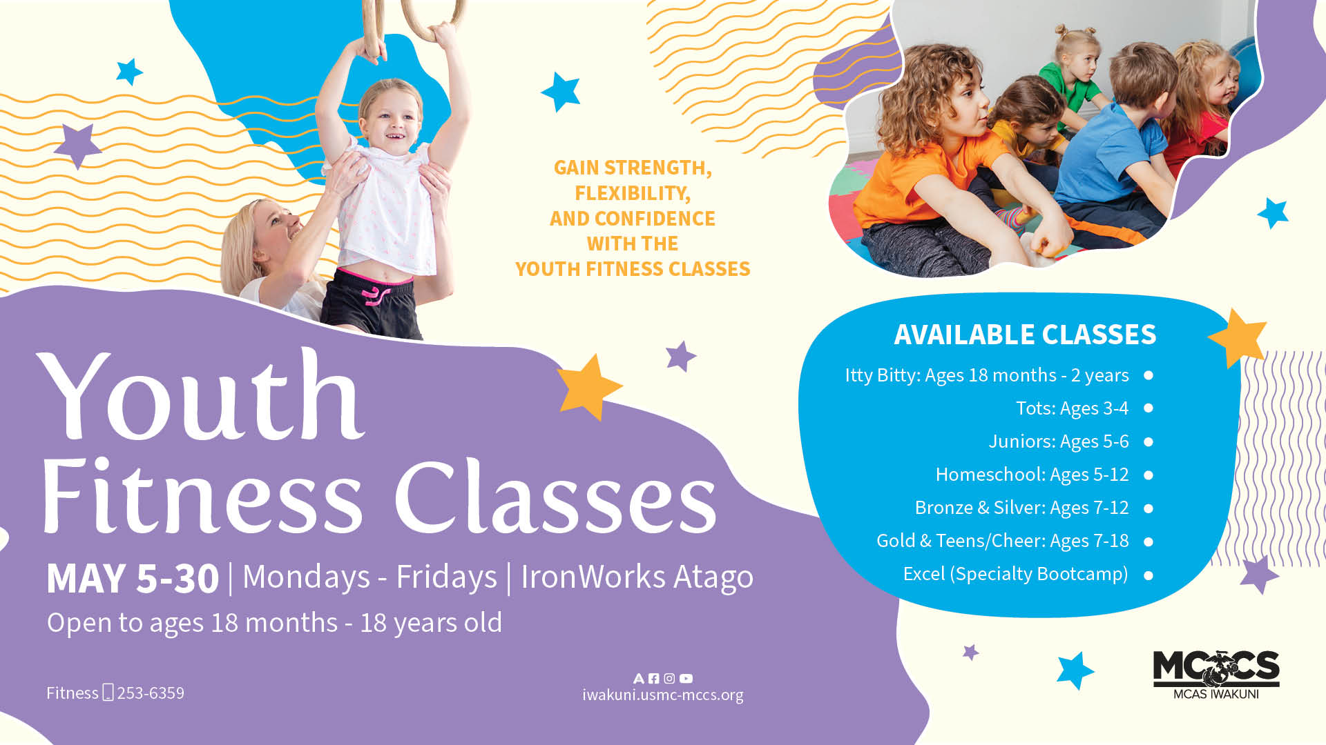 Youth Fitness Classes - May