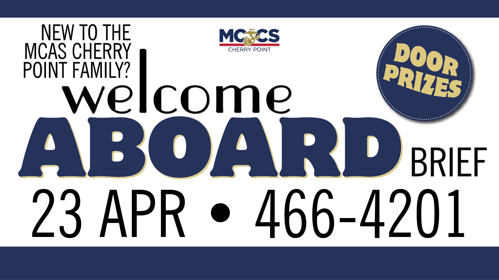 Welcome Aboard Brief