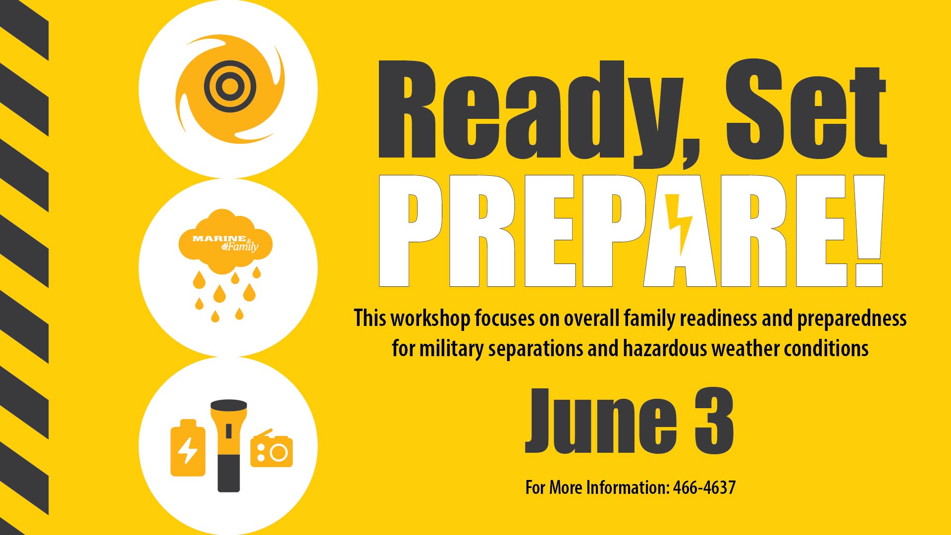 Ready, Set, Prepare
