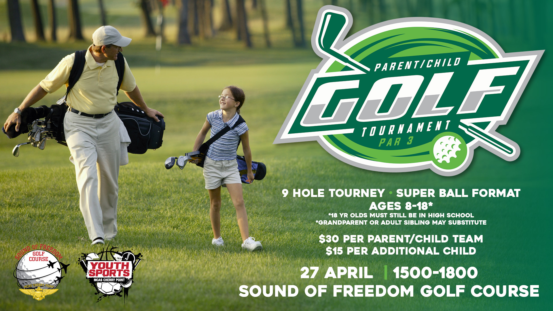 Parent/Child Par 3 Golf Tournament