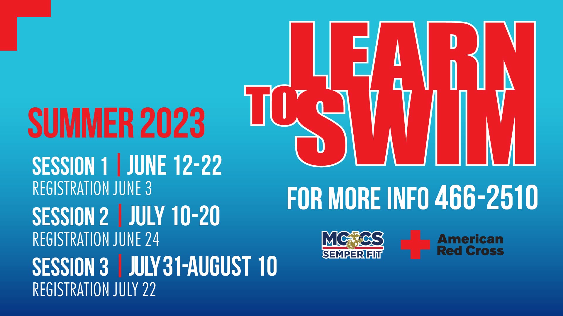 Learn to Swim Registration