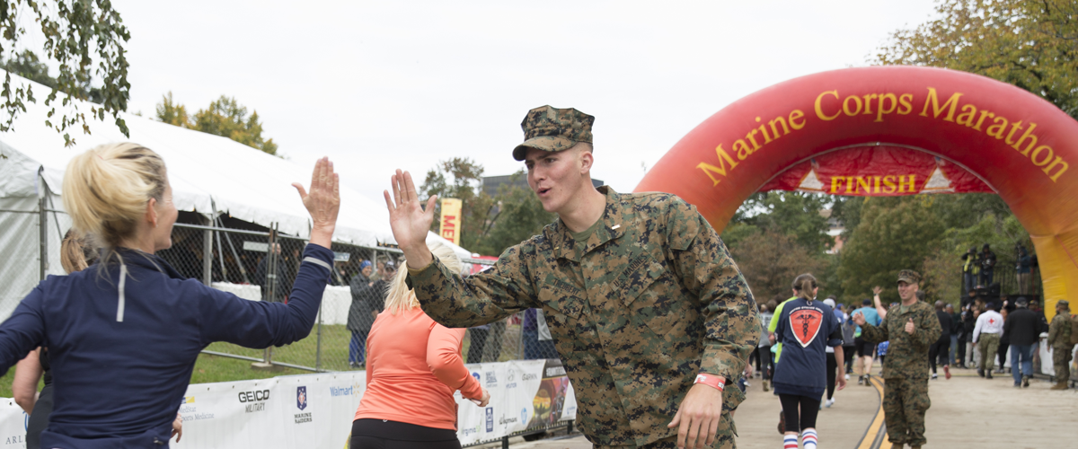 Congratulations to all Runners of the 48th Marine Corps Marathon