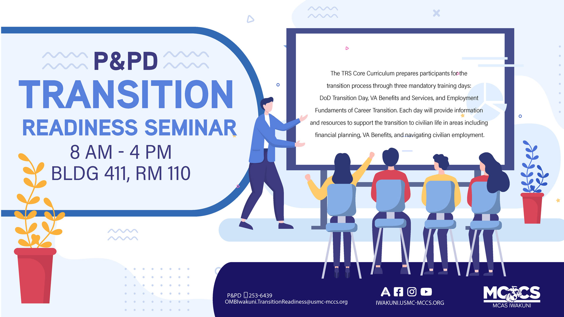 Transition Readiness Seminar (TRS) Core Curriculum - 3-Day course